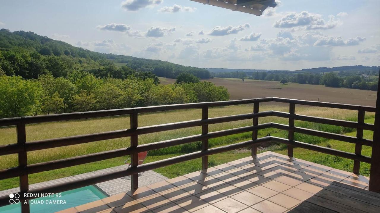 Ferme Du Bois Du Pouget Villa La Salvetat-Belmontet Luaran gambar